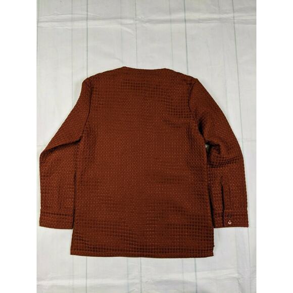 BluMint Rust Shirt Jacket - Size 4 Youth - Picture 3 of 4